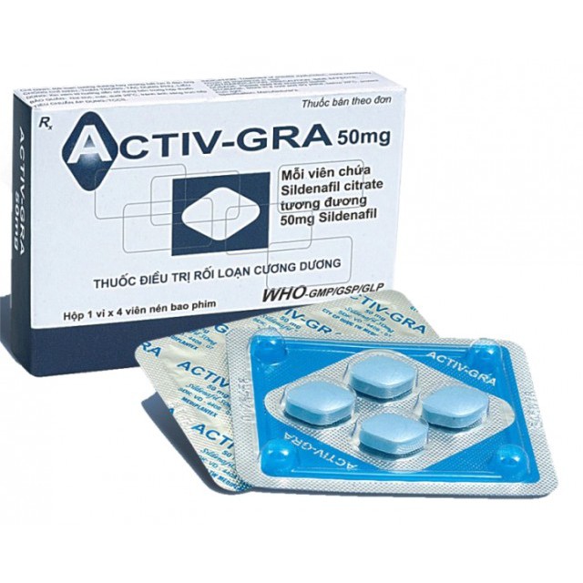 Activ Gra 50mg là sản phẩm của công ty Cổ phần Dược phẩm TW1