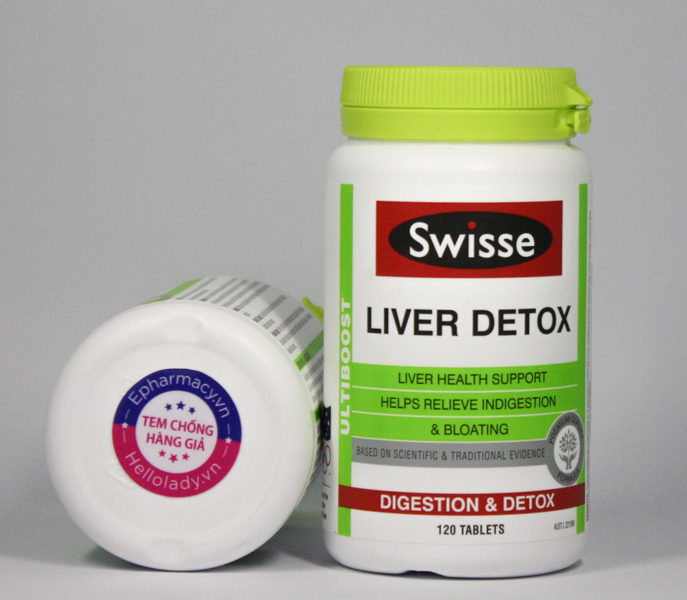 Thuốc bổ gan Liver Detox chiết xuất hoàn toàn thiên nhiên