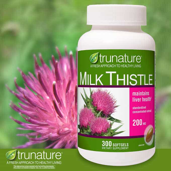 Thuốc giải độc gan Trunature Milk Thistle được người dùng phản hồi tích cực