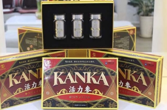 Bổ thận Kanka được điều chế từ những nguyên liệu quý
