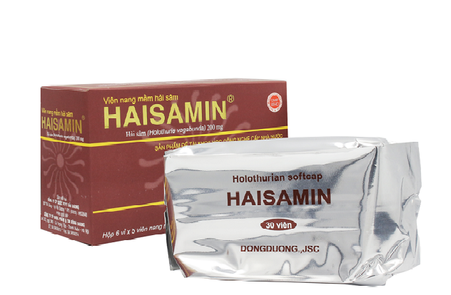 Haisamin 200mg có tác dụng bổ thận tráng dương