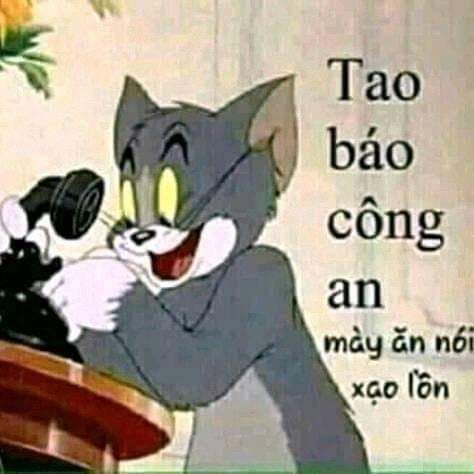 Ảnh meme đánh nhau: Tao báo công an, mày ăn nói xạo l**