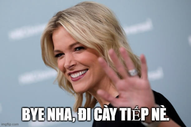 Hình ảnh tạm biệt vừa nhẹ nhàng vừa hài hước, khiến ai xem cũng mỉm cười.