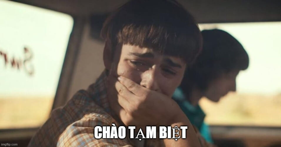 Chia tay tuổi học trò bằng một meme dễ thương, đậm chất thanh xuân.