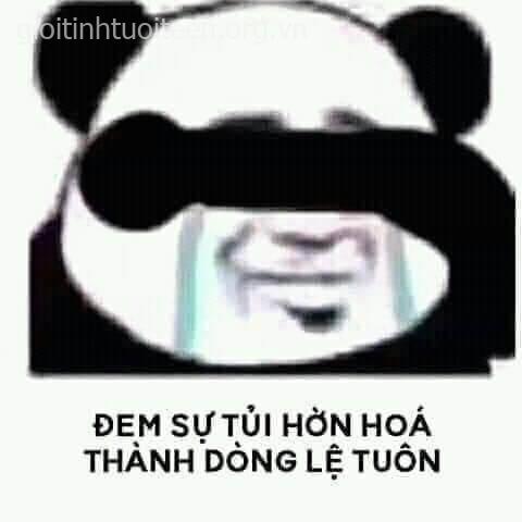 Đem sự tủi hơn hóa thành dòng lệ luôn