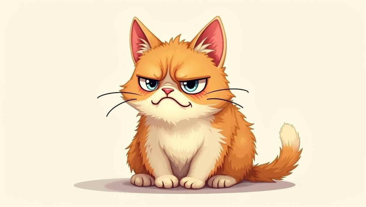 Hình meme mèo khinh bỉ biểu cảm sang chảnh, như quý tộc chê bai dân thường.