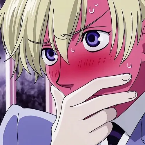 Ảnh hài anime dáng người ngượng nghịu khép nép đáng yêu