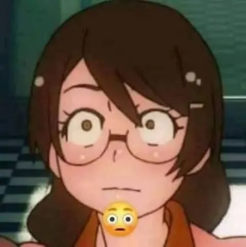 Hình chế meme vui anime đỏ mặt bối rối trong câu nói