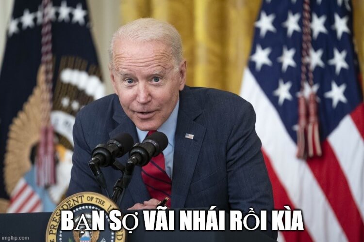 Cười lên đi, dù bạn sắp khóc thật ra - Joe Biden said
