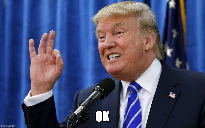 Donal Trump: Duyệt nha bé iu, cute quá