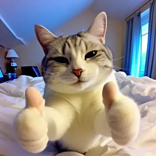 Meme hài mèo đồng ý rồi khắc họa mức độ dễ thương ngày một rõ