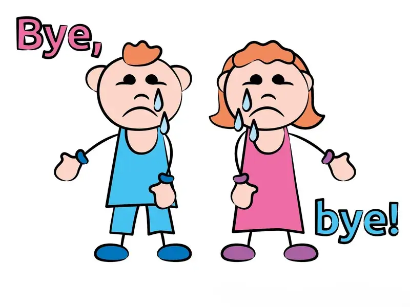 Chia tay một cách “tấu hài” – đúng chất của chiếc meme này.