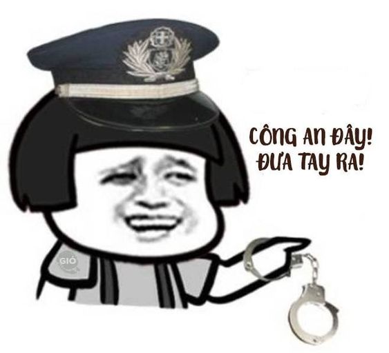 Công an đây, đưa tay ra