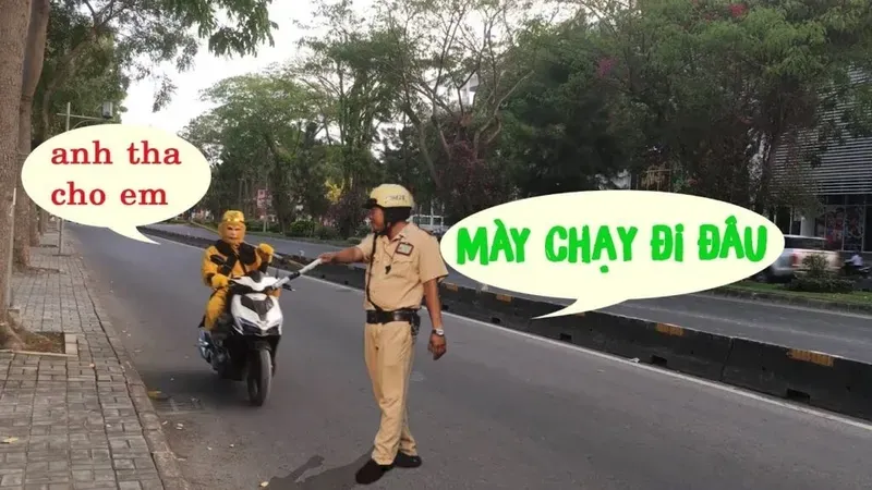 Anh tha cho em - Mày chạy đi đâu