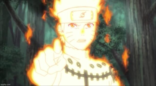 Naruto chỉ tay