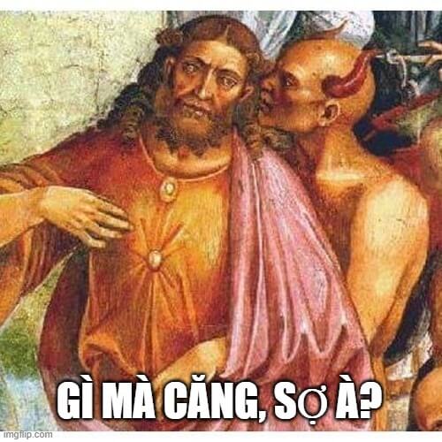Bạn sợ à? – Ừ tôi là người đó, xin chào.