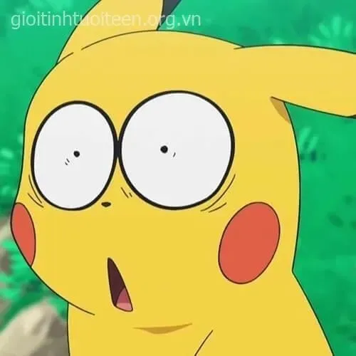 Meme chế hình Pikachu kinh ngạc trong khoảnh khắc đảo chiều đột xuất