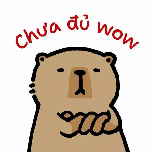 Ảnh meme đối diện Capybara khựng lại thoáng tức giận.