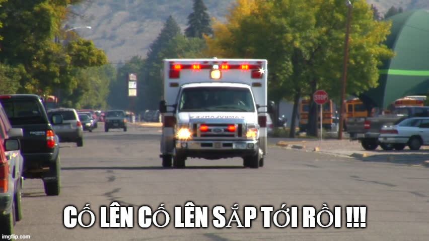 Meme ảnh: Cố lên cố lên sắp tới rồi vui nhộn