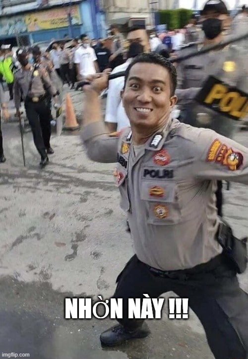 Loạt ảnh công an meme troll bạn bè siêu gắt và siêu vui nhộn