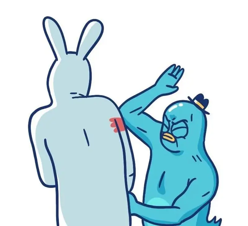 Hình meme đánh người nhưng cả nhóm phía sau cổ vũ nhiệt tình.