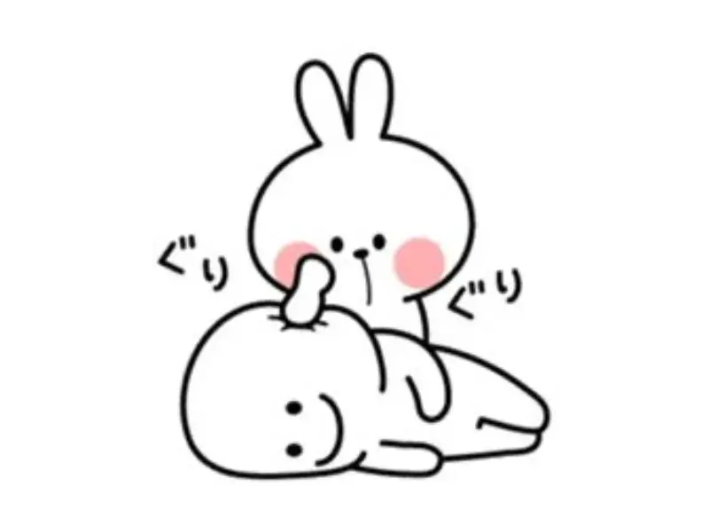 Meme đánh vào lưng mà người bị đánh tưởng được massage.