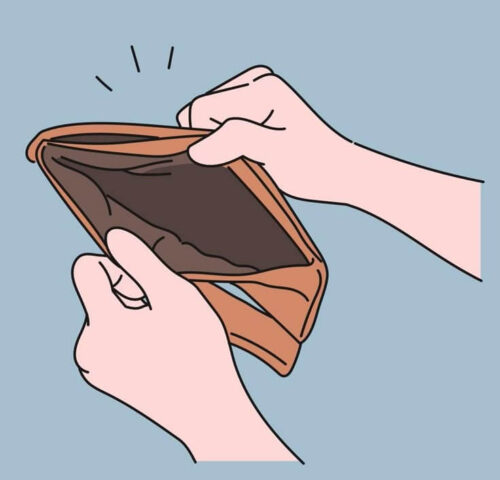 Ví trống không nhưng tim vẫn vui nhờ meme