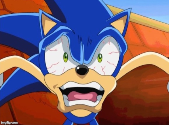 Sonic lạnh gáy như quạt thổi sau lưng