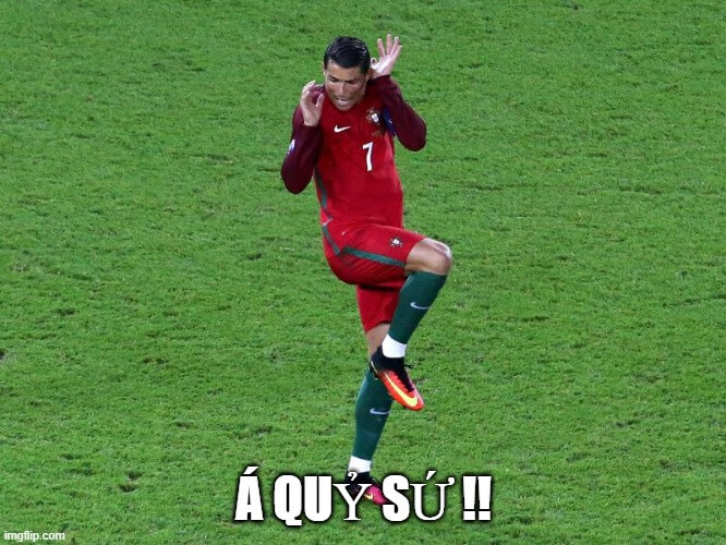Ronaldo sợ hãi: Á quỷ sứ hà