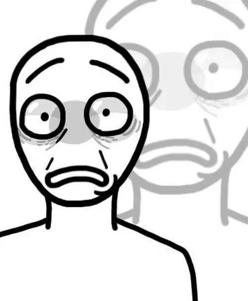 Ảnh hài phản ứng rùng mình buốt sống lưng nhẹ