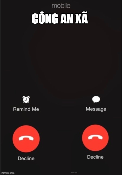 Cuộc gọi từ công an xã