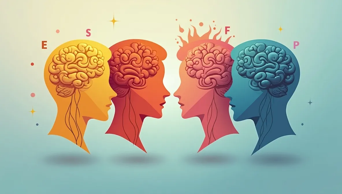 Giải thích 4 cặp đặc điểm cơ bản trong MBTI và cách tạo thành 16 nhóm tính cách Giải thích 4 cặp đặc điểm cơ bản trong MBTI và cách tạo thành 16 nhóm tính cách