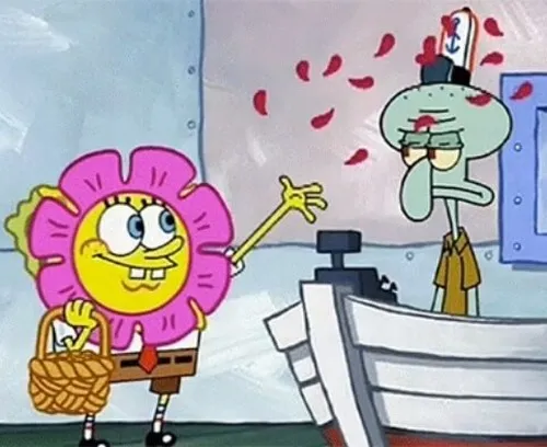 Meme bó hoa cúc nở tươi tạo cảm giác mềm giọng.