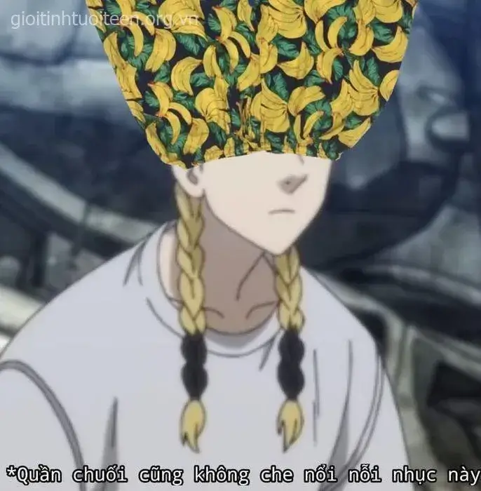 Thời điểm tự trọng bốc hơi là khi meme đội quần trở thành cứu cánh gây cười