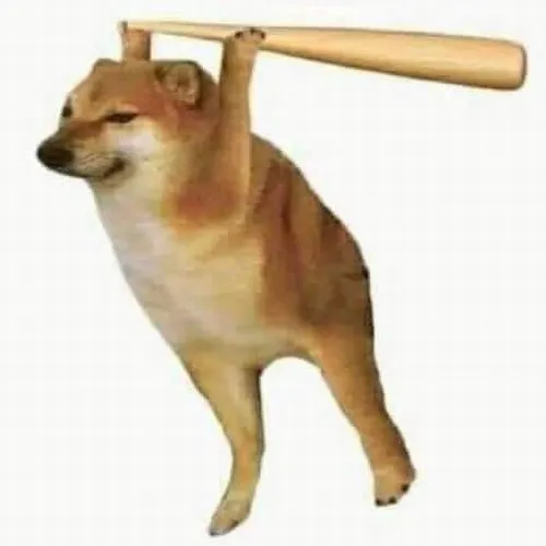 Meme chế Cheems cố lên hé lộ biểu cảm lệch pha đầy ngây thơ