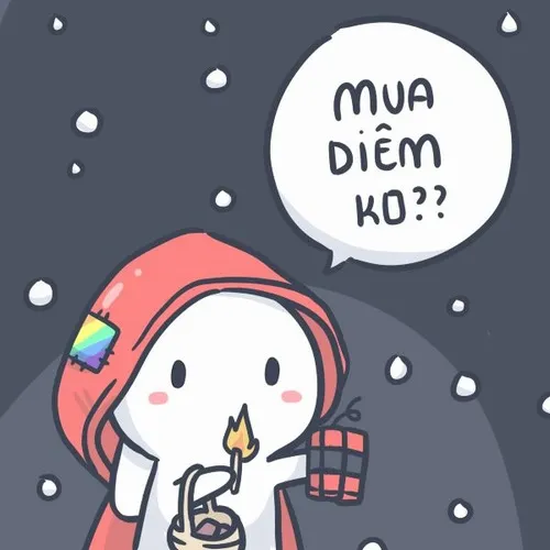 Thỏ Bảy Màu thả biểu cảm lạnh tanh đối lập tình huống căng thẳng trong meme