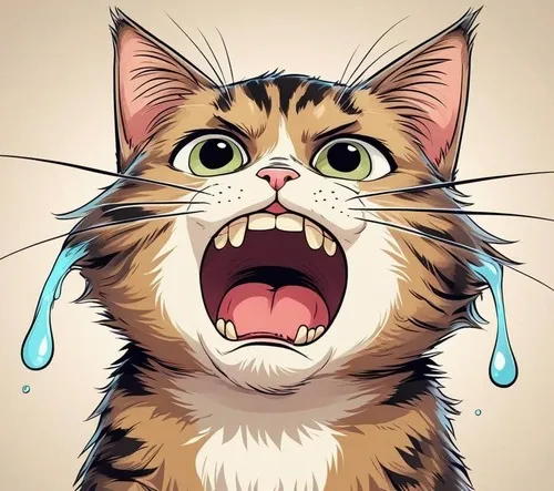 Bộ meme mèo khóc siêu tủi thân dành cho lúc chạnh lòng giữa đêm