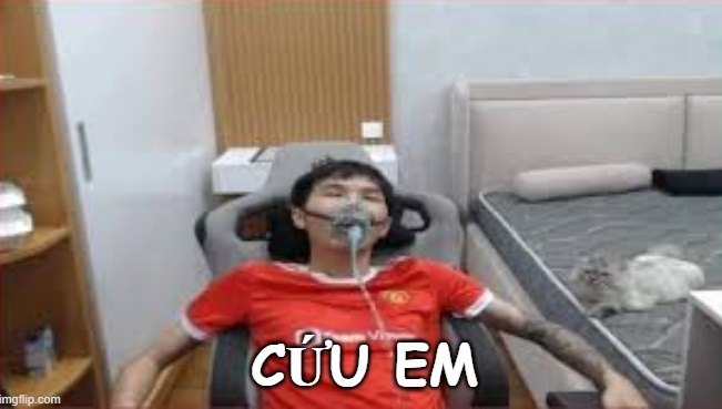 Meme ngất luôn cần cấp cứu khi thức dậy trễ giờ