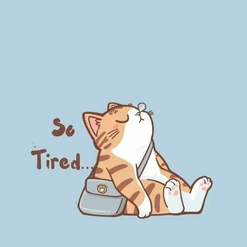 Ảnh troll mèo phờ phạc diễn cảnh thả lỏng toàn thân