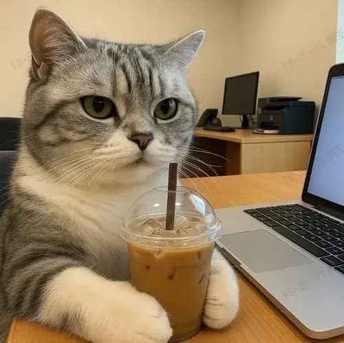 Khoảnh khắc mèo ngơ mô tả tai cụp nhẹ và chuyển động gừ nhẹ đáng yêu