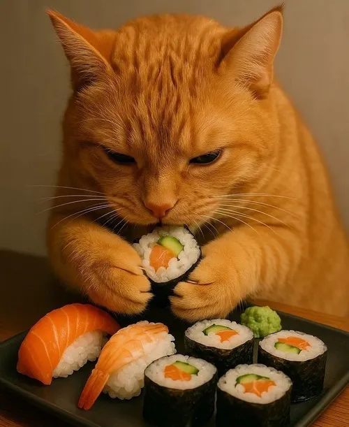 Một chú khác bưng khay đồ ăn, dáng điệu tự tin như nói nhà hàng này tôi gánh.