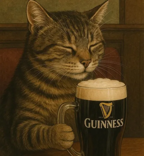 Meme phê men tái hiện mèo lắc đầu giữa tiếng cụng ly dồn dập