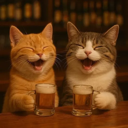 Ảnh troll mèo ngất ngây nằm nghiêng giữa ánh mắt lim dim