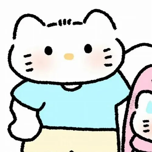 Ảnh profile đôi phong nền pastel gắn kết qua bố cục hai nửa