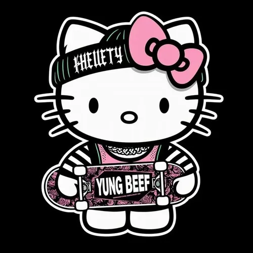 Avatar dễ thương phối tông chrome pastel gợi sắc thái retro 2000s