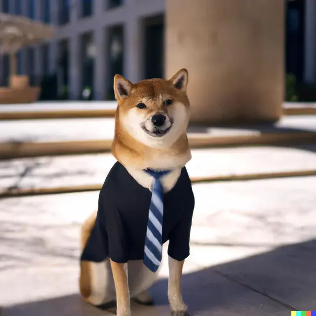 Khoảnh khắc chó bảnh bao cổ áo dựng phom tạo biểu tượng sang chảnh vui nhộn