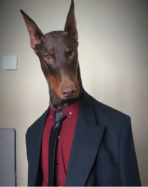 Khí chất chó vest xuất hiện đúng lúc bạn cần lời bình luận lịch thiệp