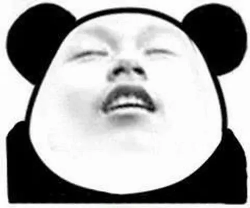 Hình meme hài gấu trúc cười toe khiến ai cũng bật cười.