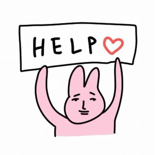 Ảnh chế thỏ hồng mô phỏng độ ngại ngùng nhẹ qua ánh mắt đảo nhẹ tinh tế