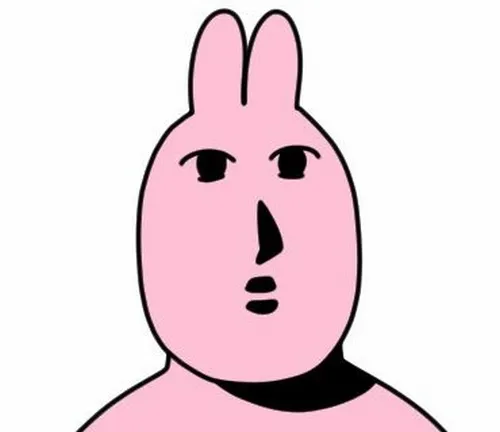 Bộ meme thỏ hồng siêu hợp khoảnh khắc ngượng đến đỏ mặt